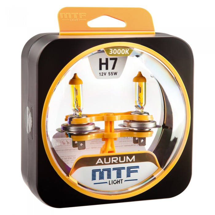 К-т ламп MTF Aurum H7 12V