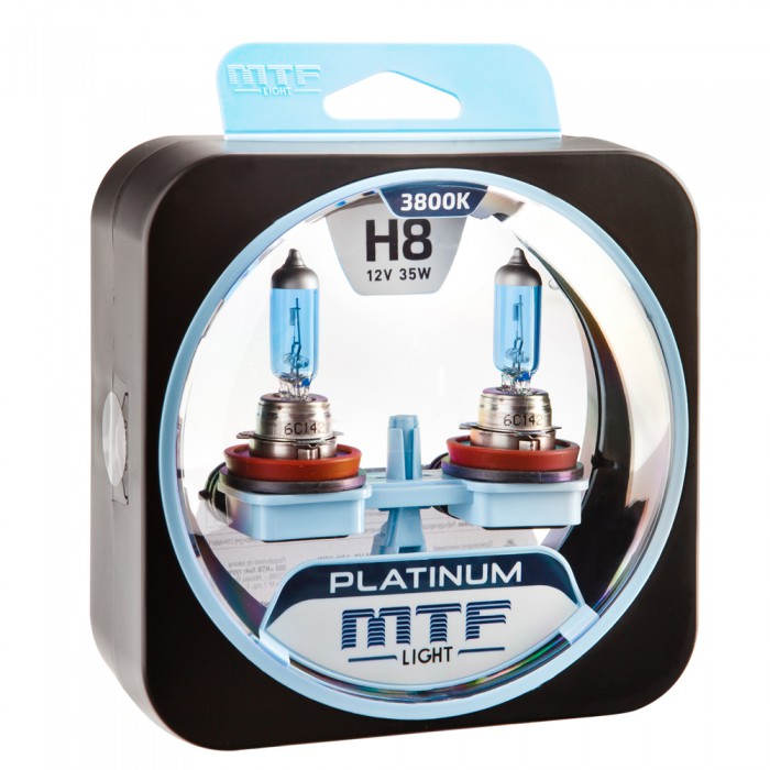 К-т ламп MTF Platinium H8 12V 55w