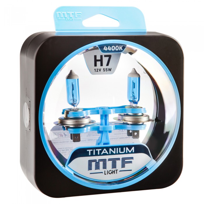 К-т ламп MTF Titanium H7 12V 55w