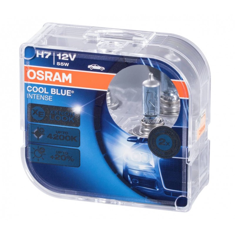 К-кт ламп Osram H7 Cool Blue Intense CBI
