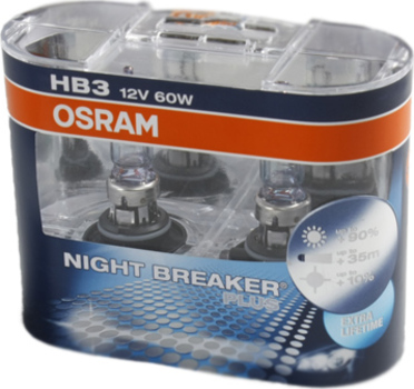 К-кт ламп Osram HB3 9005 Night Breaker Plus NBP