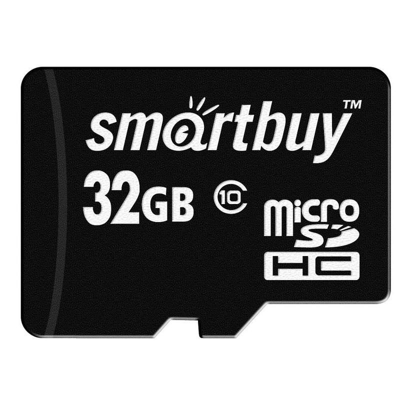 Карта памяти Smartbuy MicroSDHC 32Gb Class 10 ( Без адаптера SD)