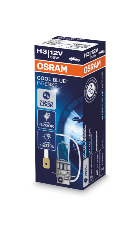 Лампа Osram H3 Cool Blue Intense CBI (1шт)