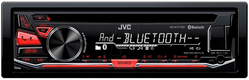 CD-Ресивер  JVC KD-R771BT