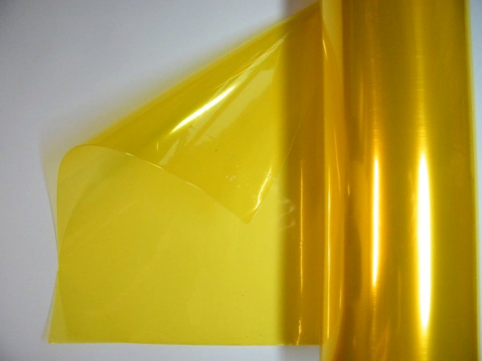 Пленка для фар глянцевая Темно-Желтая 1м*30см D5302