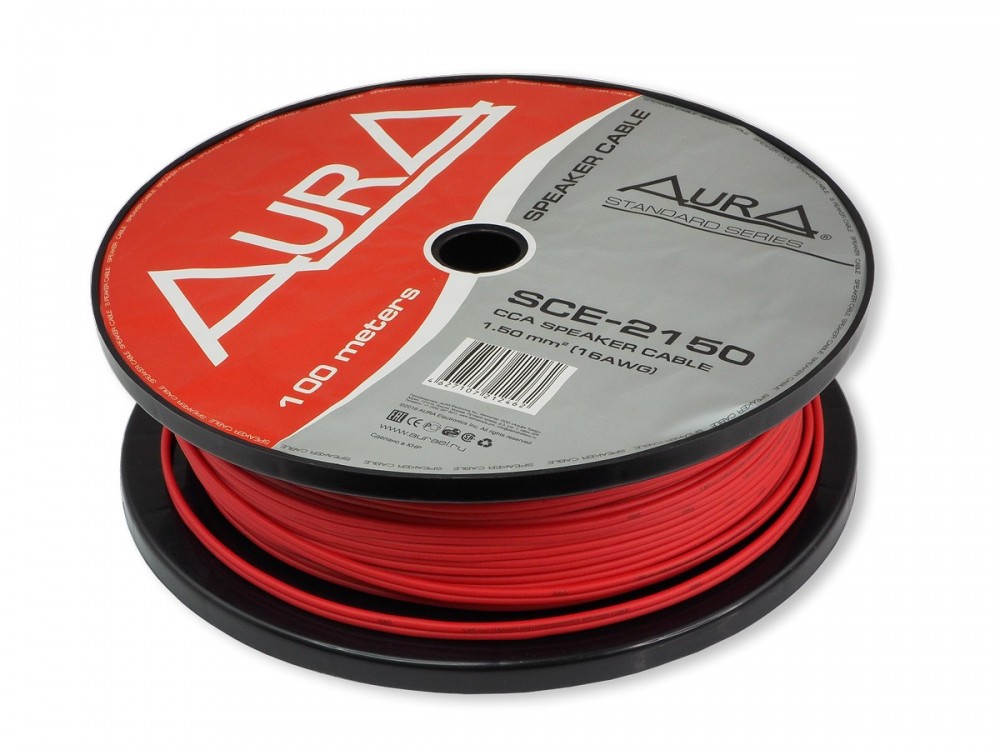 Акустический кабель  AURA SCE-2150 2*1.5  100m