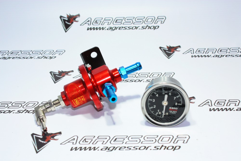 Регулятор давления топлива с манометром SARD 03514-st