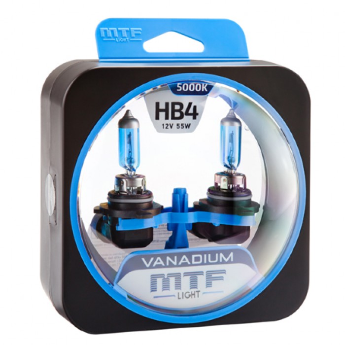 К-т ламп MTF Vanadium HB4 9006 12V 55W