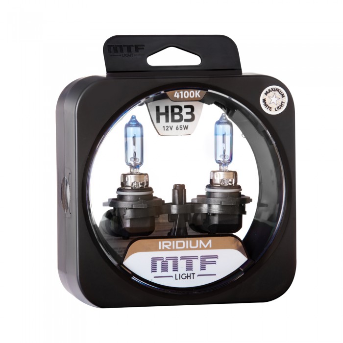 К-т ламп MTF IRIDIUM HB3 9005 12V 65W