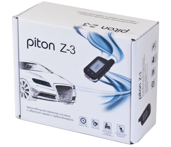 Автосигнализация   Piton  Z-3