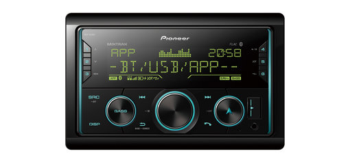 2-DIN MP3-ресиверы  Pioneer MVH-S620BT