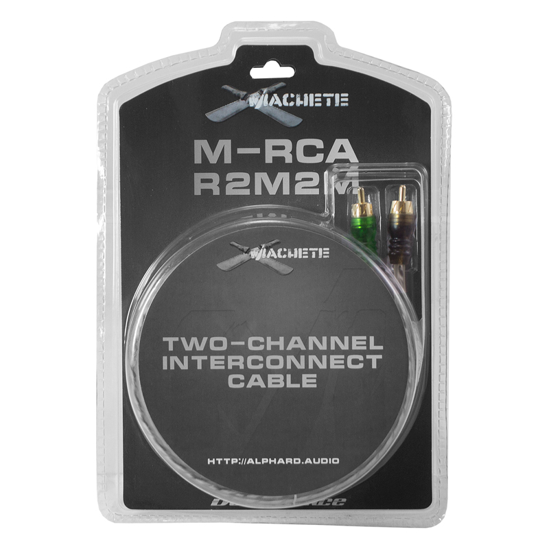 DEAF BONCE  MACHETE M-RCA R2M2M  Двухканальный межблочный кабель