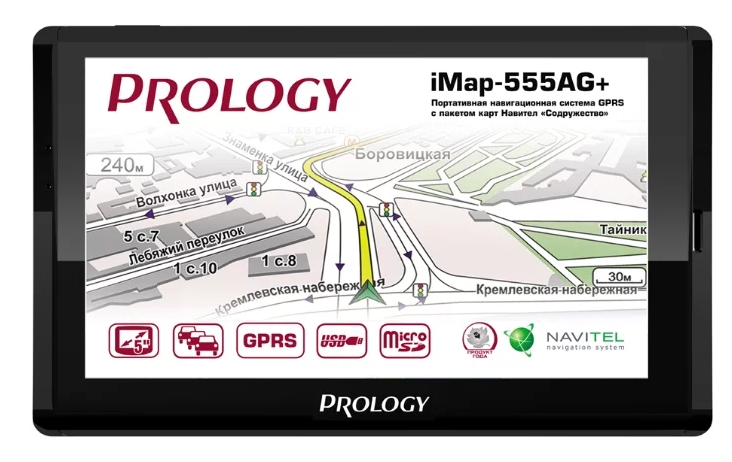 GPS Навигация PROLOGY imap-555AG+