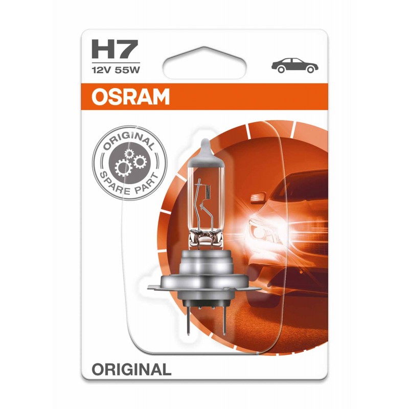 Лампа Osram H7 SVs (+50%) 12V 55W 1шт.