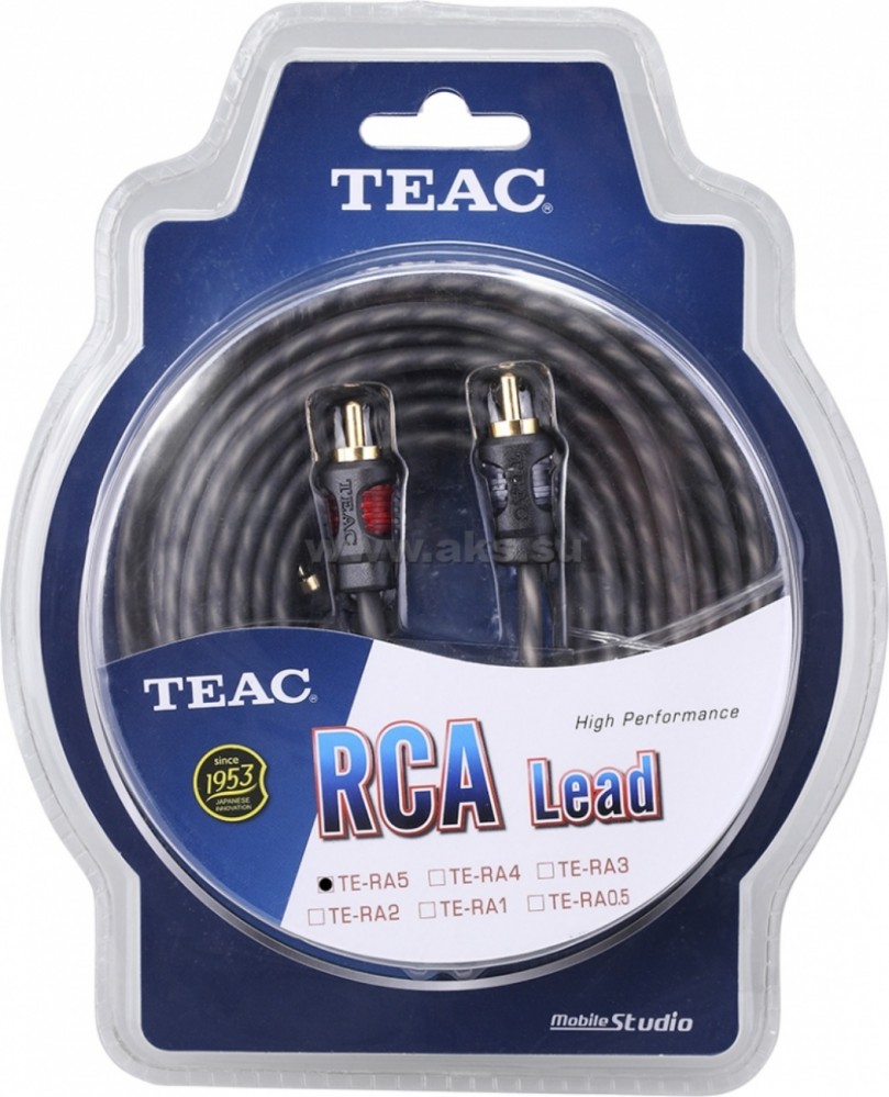 RCA кабель TEAC TE-RA1 блистер