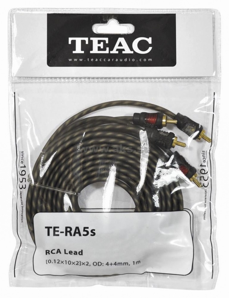 RCA кабель TEAC TE-RA1S в пакете
