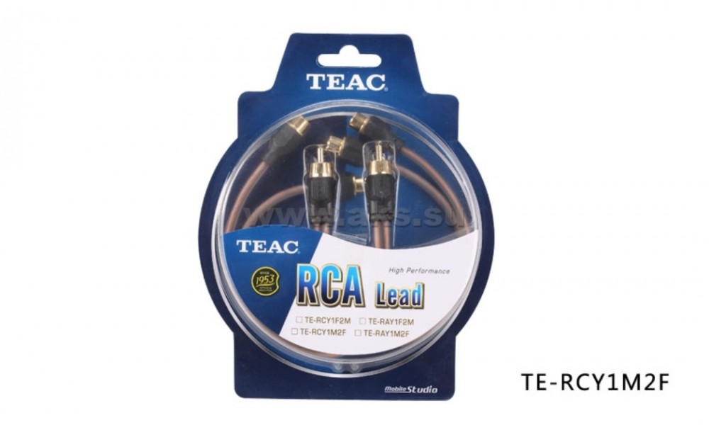 RCA кабель TEAC TE-RAY 1 M 2F блистер, пара