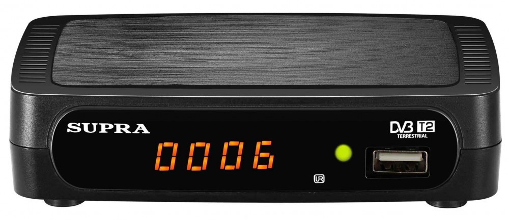 TV ресивер Supra SDT 84 Домашний DVB-T2 цифровой