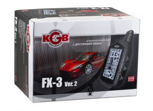 Автосигнализация   KGB FX-3