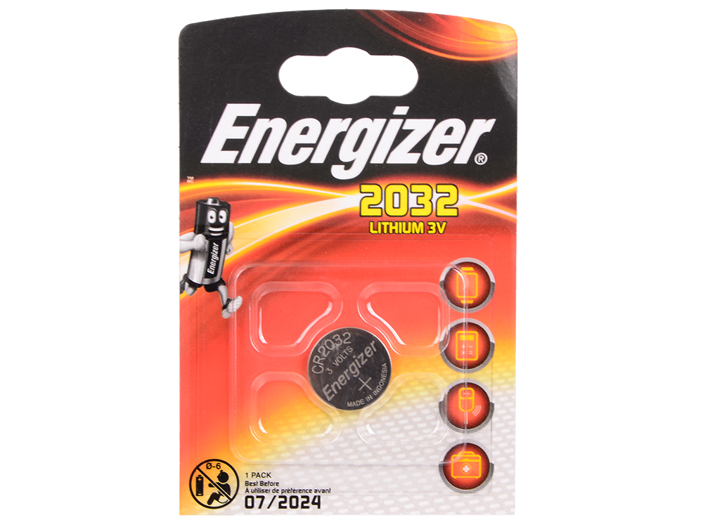 Батарейка  CR2032 Energizer