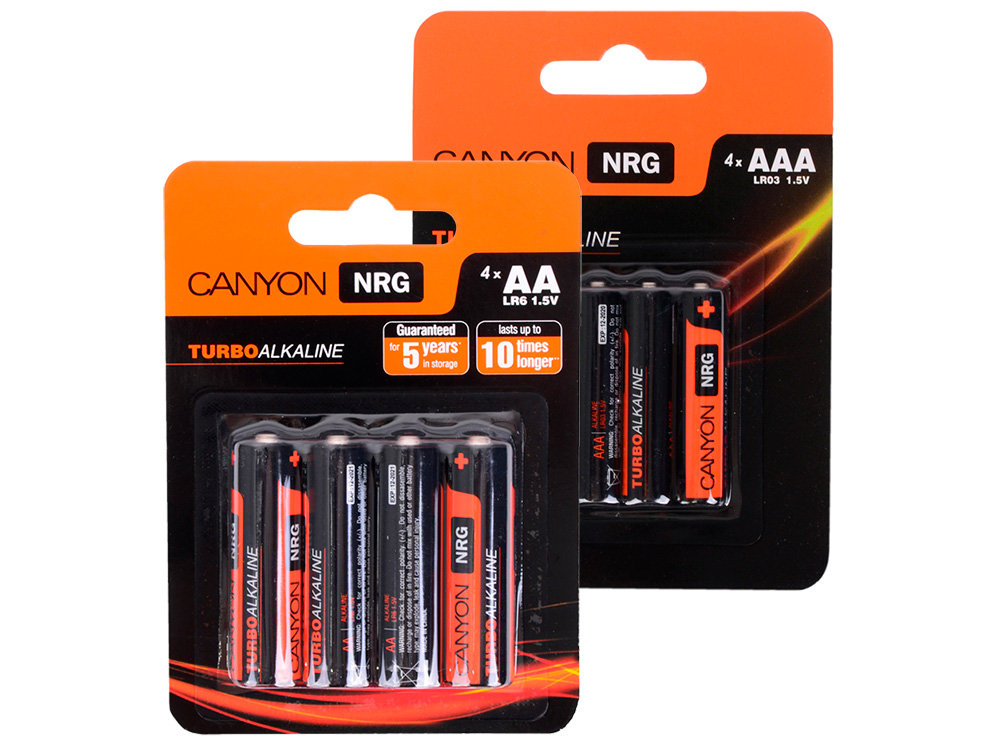 Батарейка ААA CANYON S6ALKAAA4 4 шт. в упаковке, ЦЕНА за 4шт.