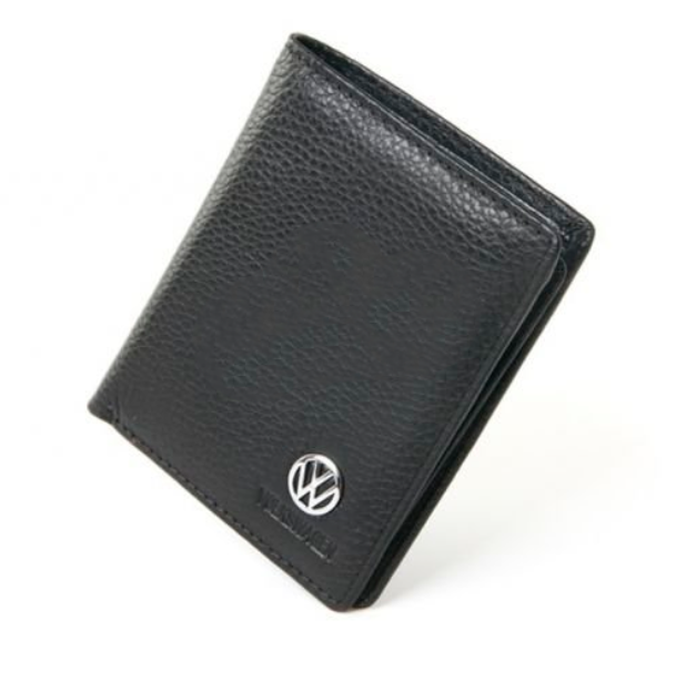 бумажник кожанный с логотипом VW RS-08817